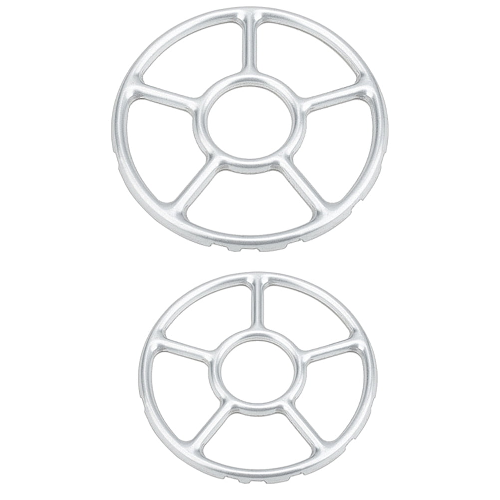 2 Pcs Gas Stove Auxiliary Rack Work on Cooker Brackets Wok for Milk Pot