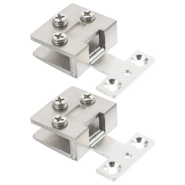 2 Pcs Glass Clip Hinges Shower Door Hinges Hinge Hinge