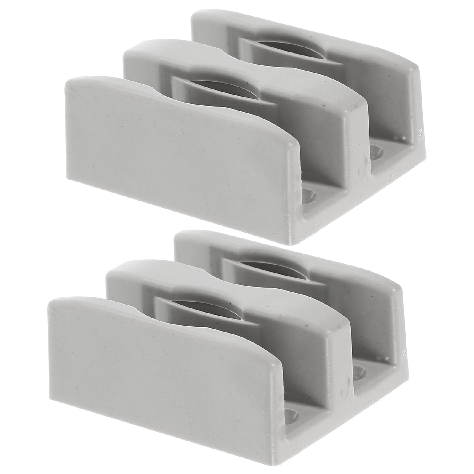 2 Pcs Glass Door Base Slider Sliders Shower Door Bumpers Shower Door