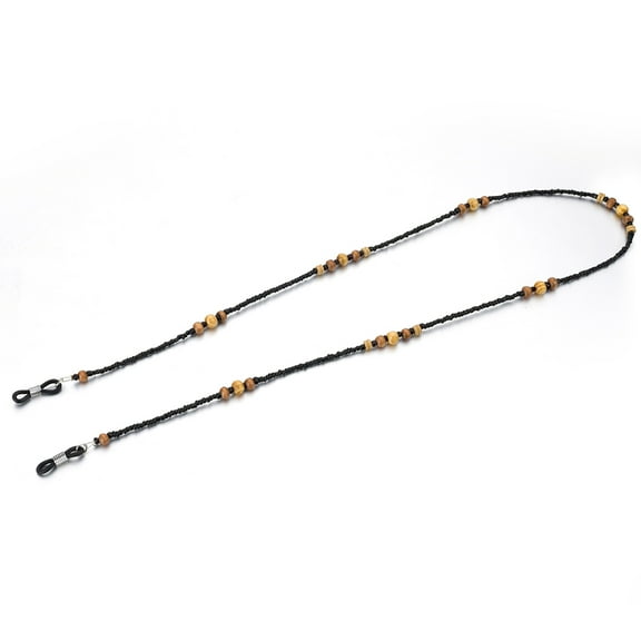 2 Pcs Glasses Straps Decorative Eye Cord Cordel with Chain for Lenses