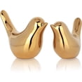 2 Pcs Gold Decor Accents,Small Animal Statues,Modern Home Decorative ...