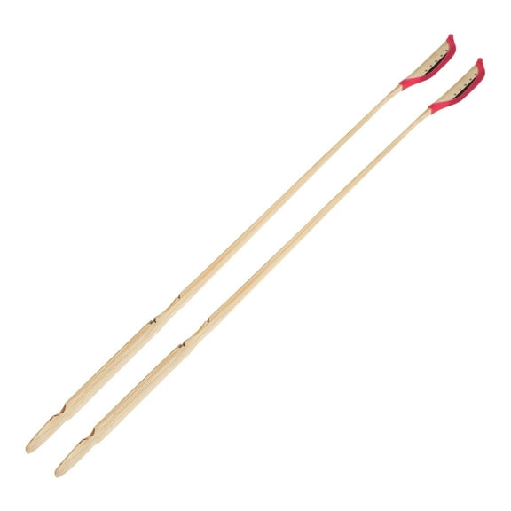 Worgeous 2 Pcs Dulcimer Mallets Sticks Bamboo Yangqin Supplies Yangqin Accessory Chinese Dulcimer Professional Musical Instrument Parts