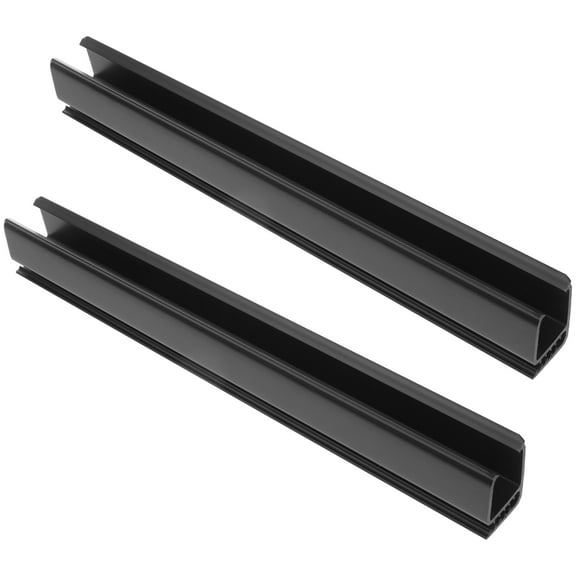 Golf Cart Windshield Clips for Stable Hold and Easy Installation Black Plastic 2 Pcs