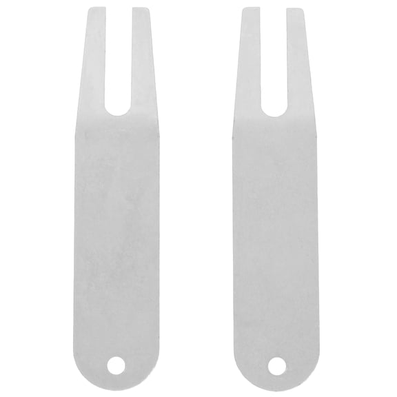 2-Pack Golf Green Fork Divot Repair Tools with Alignment Cleaner Accessories for Course Maintenance