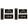 thumbnail image 1 of 2 Pcs Graduation Money Holder, Graduation Money Envelope Surprise Card For Cash Gifts, Black Gold Money Cards for Graduates, Men & Women,Grad Party Supplies, 1 of 5