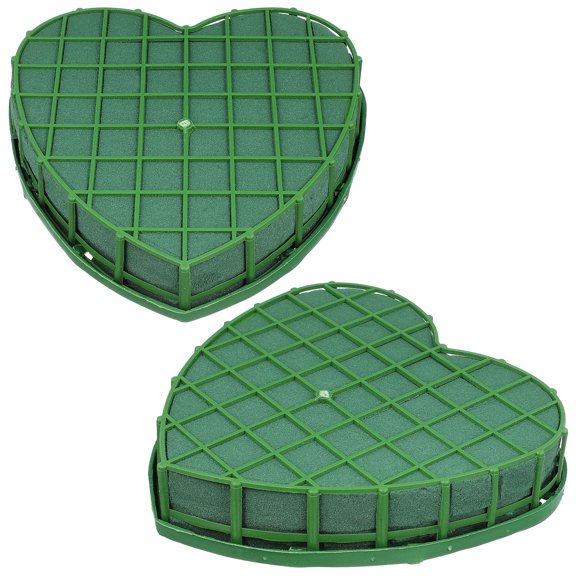Green Floral Foam Discs with Cups for Wedding Car Decoration, Craft Base Phenolic Foam for Floral Arrangements