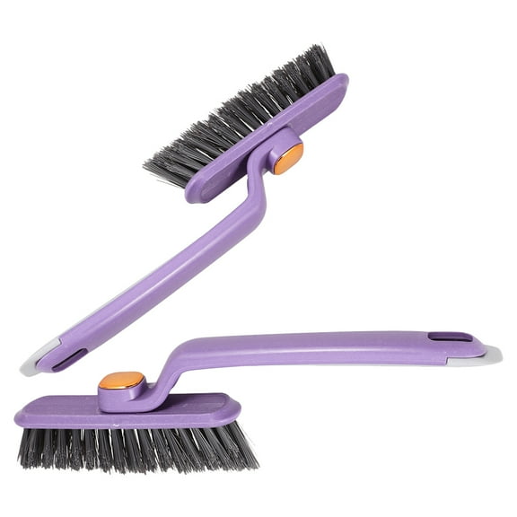 2pcs Hard Bristle Crevice Gap Cleaner 360 Degree Rotating Cleaning Brush with No Dead Corners