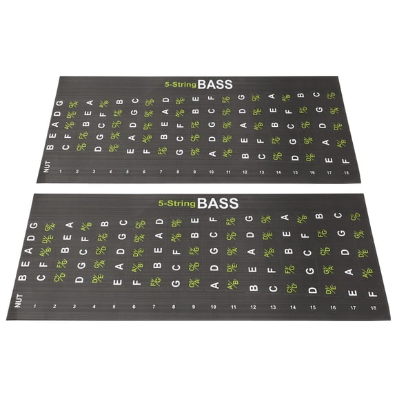 Bright Colored Guitar Fretboard Stickers for Beginners - Reusable, Safe, and Convenient Paper Note Labels for Easy Learning