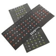 thumbnail image 1 of 2 Pcs Guitar Fretboard Stickers Notes Sign for Starter Bass Guitars Scale Applique Accesories Fingerboard Decals, 1 of 6