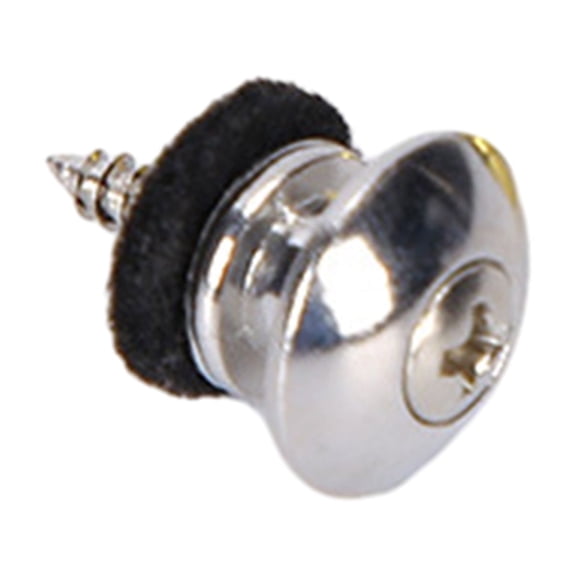 2 Pcs Guitar Strap Locks Buttons End Pins Security Straplocks for Acoustic, Ukulele, Bass, Banjo Easy to Install