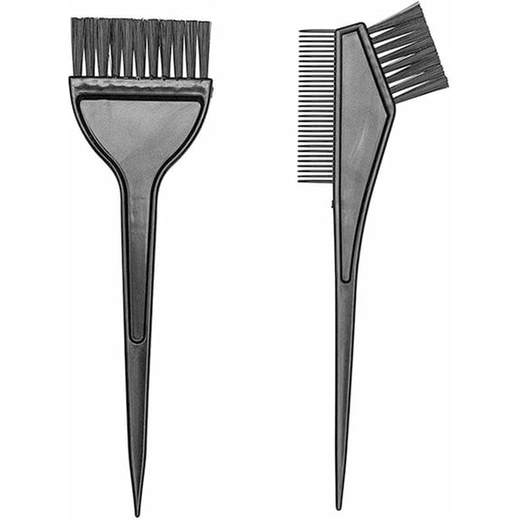 2 Pcs Hair Dye Set,Washable And Reusable Salon Hair Coloring Dyeing Kit with Brushes of Different Shapes, Suitable for All Types Of Hair, Short, Long, Curly Or Straight Hair