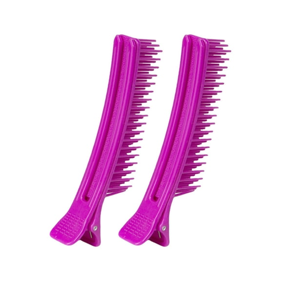 2 Pcs Hair Sectioning Clips Hair Styling Clips Hair Cutting Clips Hairdressing Styling Clips for Salon Use