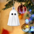 thumbnail image 1 of 2 Pcs Halloween Hanging Ornaments Cute Ghost Decoration Halloween Tree Decoration,Party Indoor/Outdoor Decoration,Mini Ghost Decoration for Christmas Tree,Reusable Festive Decor,6.8inch‌, 1 of 5