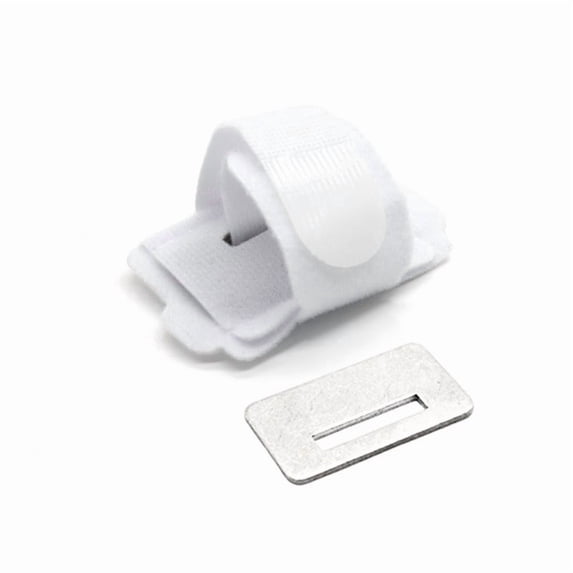 2 Pcs Hammer Toe Straightener Buddy Wraps Hammer Toe Corrector Adjustable Reusable Splint Bandages Support Protection Cushioned for Women Men Broken Crooked Overlapping Curled Bent Toes