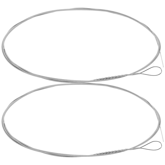 2 Pcs Hammered Dulcimer Instrument Strings Wire Replacement
