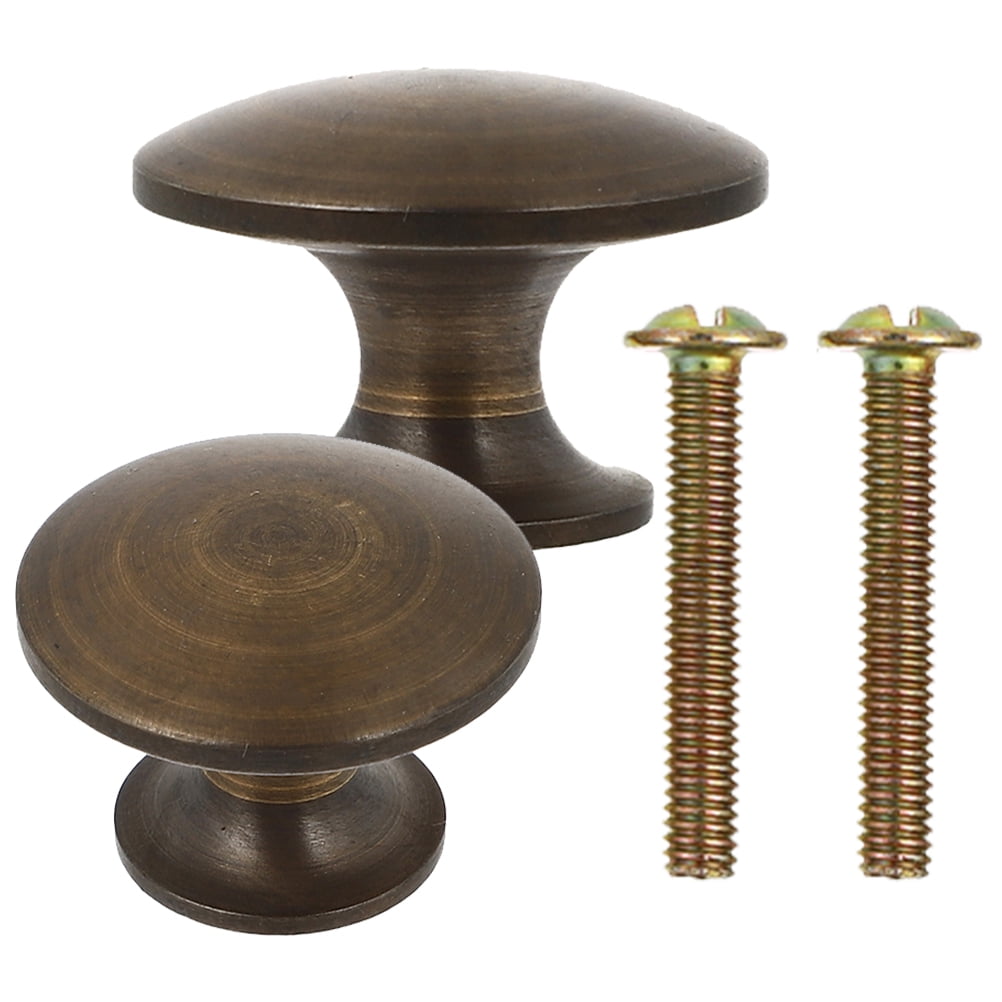 2 Pcs Handle Decor Mushroom Drawer Pull Novelty Door Knob Handles for