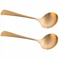 thumbnail image 1 of 2 Pcs Handmade Spoon Daily Dinner Serving Spoons Kitchen Supply, 1 of 6