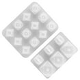 thumbnail image 1 of 2 Pcs Hanging Bead Silicone Molds for Resin Casting Jewelry Making Pendant Beads Craft Supplies, 1 of 6