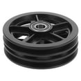 thumbnail image 1 of ADDHAT Barn Door Pulley Wheel for DIY Projects 2Pcs 4.7In, 1 of 6