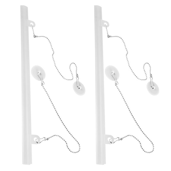 2 Pcs Hanging Rod Poster Rod Coat Hangers Plastic Frames Hanging Wall Frame Banners Dowel Poster Hanger Hanging Scroll