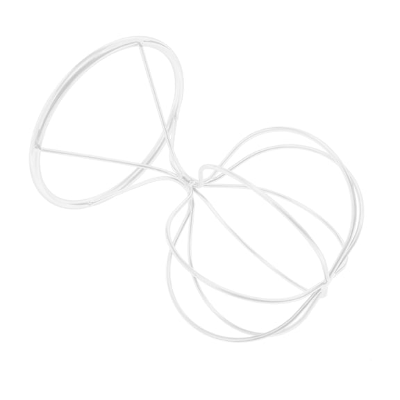 2 Pcs Hat Display Stand Household Stretcher Hanger Holder Baby White