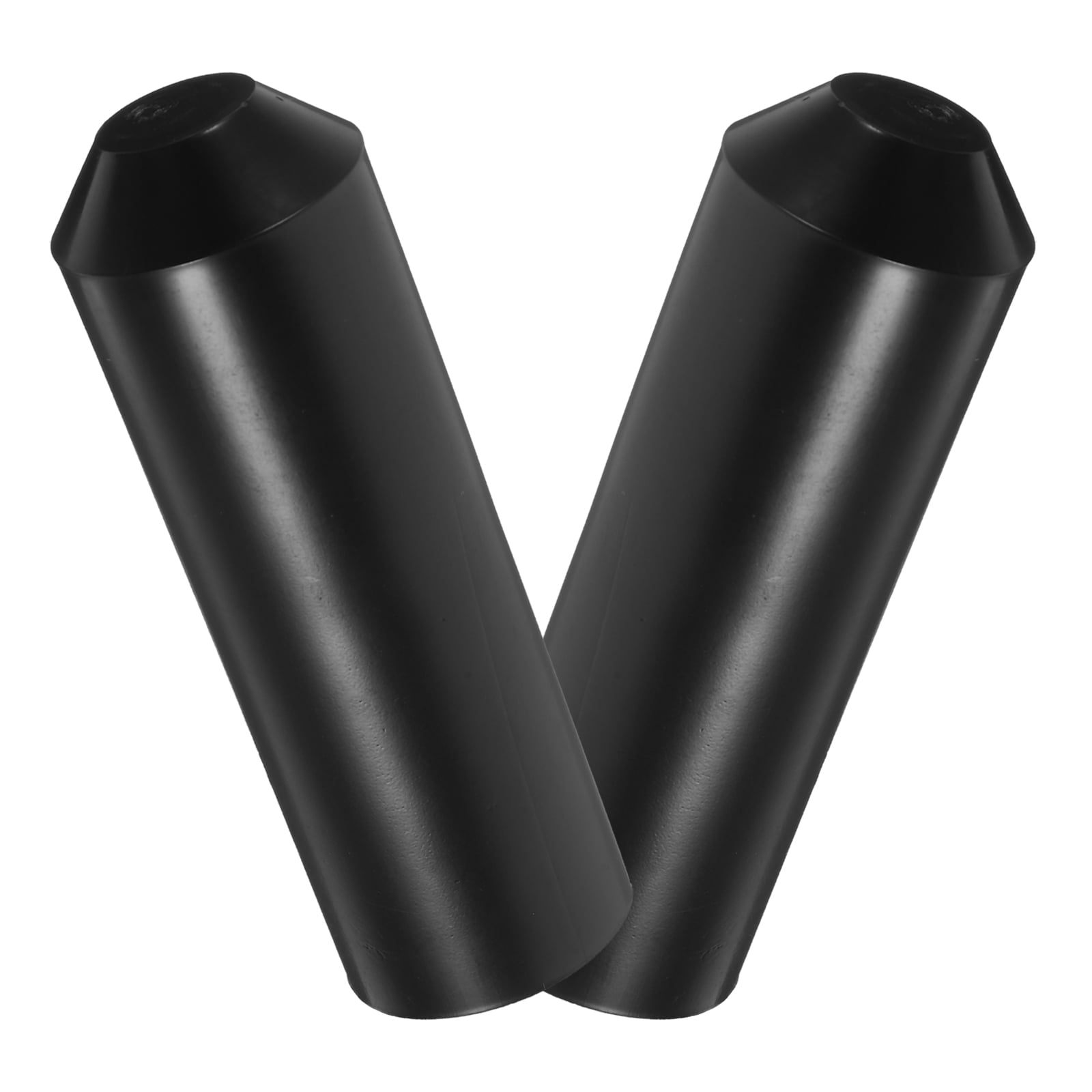 2 Pcs Heat Shrinkable End Caps Electrical Wire Cable Caps Heatshrinkable Cap Cable Tubing Caps