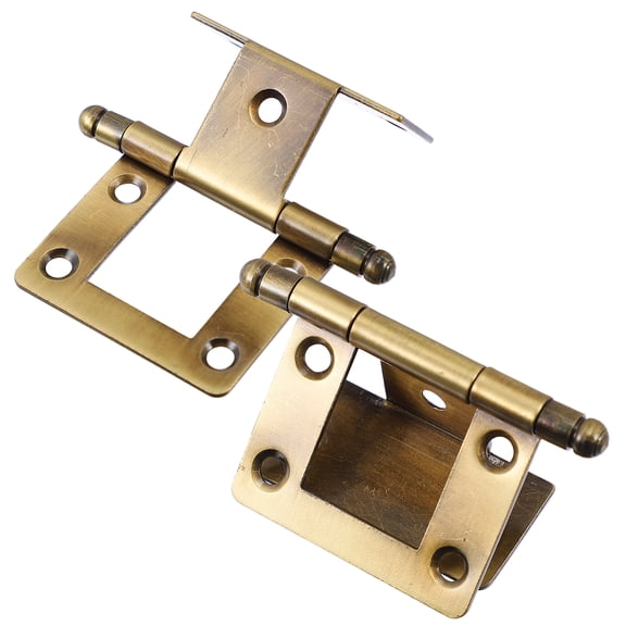 2 Pcs Cabinet Door Hinges for Kitchen Cabinets Sturdy Multifunctional