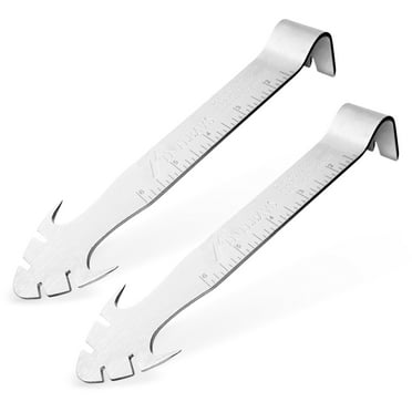 2 Pcs Heavy-Duty Staple Shark - Multi-Purpose Nail Puller & Remover for Interior Designers and Carpet Installers - Effortlessly Extracts and Flattens Nails & Steel Wires
