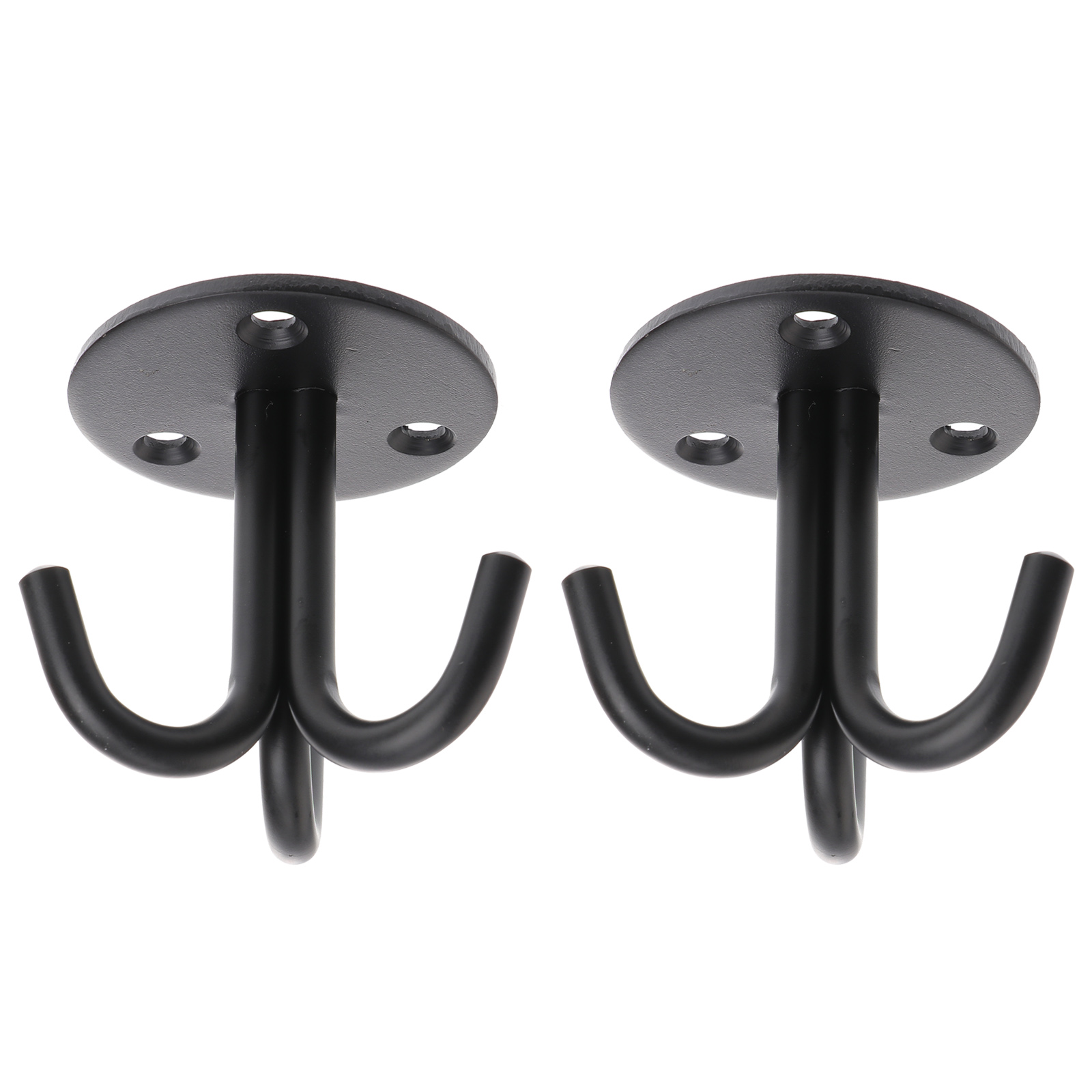 2 Pcs Heavy Duty Three Claw Hook Coat Hanger Plasterboard Toggle Plant