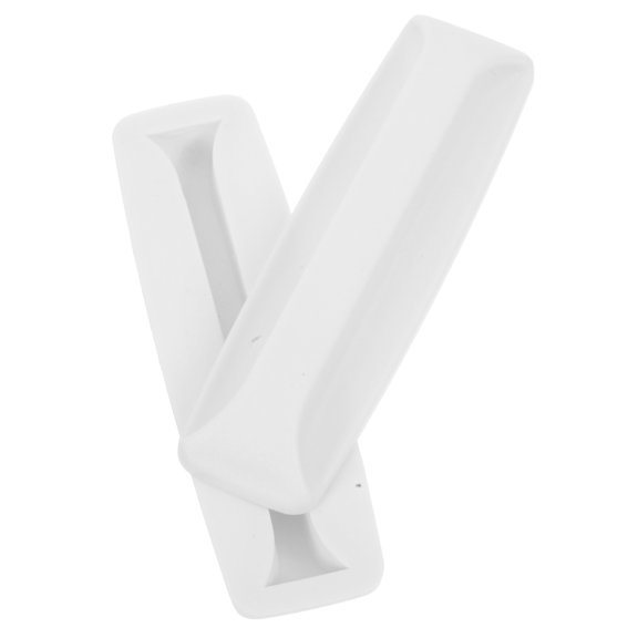 Homoyoyo White Cabinet Knobs for Doors and Drawers, Multipurpose PP Handles, Easy Installation Without Drilling Needed