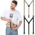 thumbnail image 1 of 2 Pcs Hidden Suspenders for Men Under Shirt Undergarment Suspenders for Untucked Men Under Clothing, 1 of 6