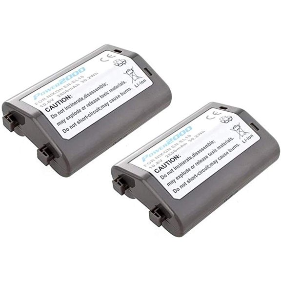 2 Pcs. High Capacity for Nikon EN-EL18 for (Fits Nikon Models D4, D4S, D5) 2800 Mah Each