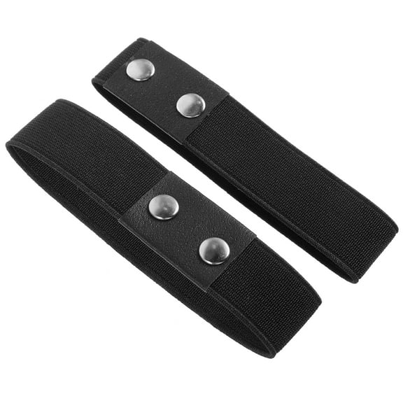 2 Pcs High Heels Blacw Shoe Straps for Heels High Heel Shoe Straps Heel Straps Do Not Follow Pu Latex Silk