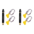 thumbnail image 1 of 2 Pcs High Pressure Power Washer Nozzle with Metal Connector Set, Garden Hose Sprayer for Car Washing and Outdoor Cleaning, Sturdy Watering and Pressure Cleaning Accessory, with 4 Buckles, 1 of 5