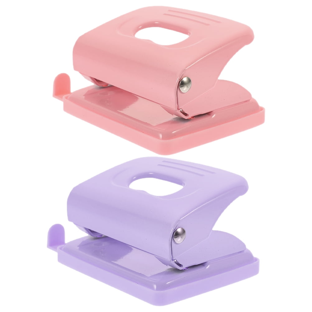 2 Pcs Hole Punch Art Tool Paper Holes Puncher Paper Punch Tool Rose