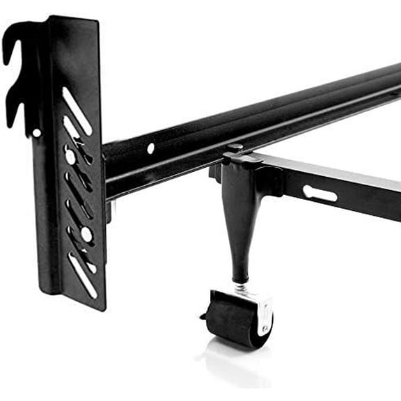 2 Pcs Down Hook Bolt-On to Hook-On Conversion Bracket for Headboard or Footboard, Adjustable Bed Rail Hook Plate Adapter,Hook Brackets for Attach Bed Rail to Headboard or Footboard