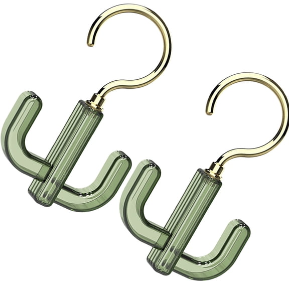 HONITANO Rotary Hook Abs Electroplated 2Pcs 6.29X3.93X0.39In