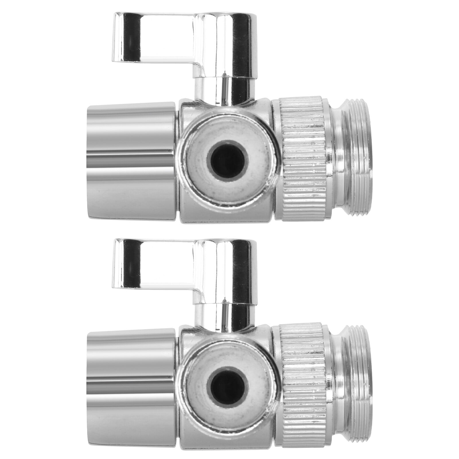 2 Pcs Hose Spigot 4Splitter Water Splitters 3 Way Faucet Connector