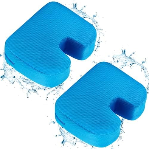 2 Pcs Hot Tub Booster Seat Weighted Spa Bathtub Booster Inflatable ...