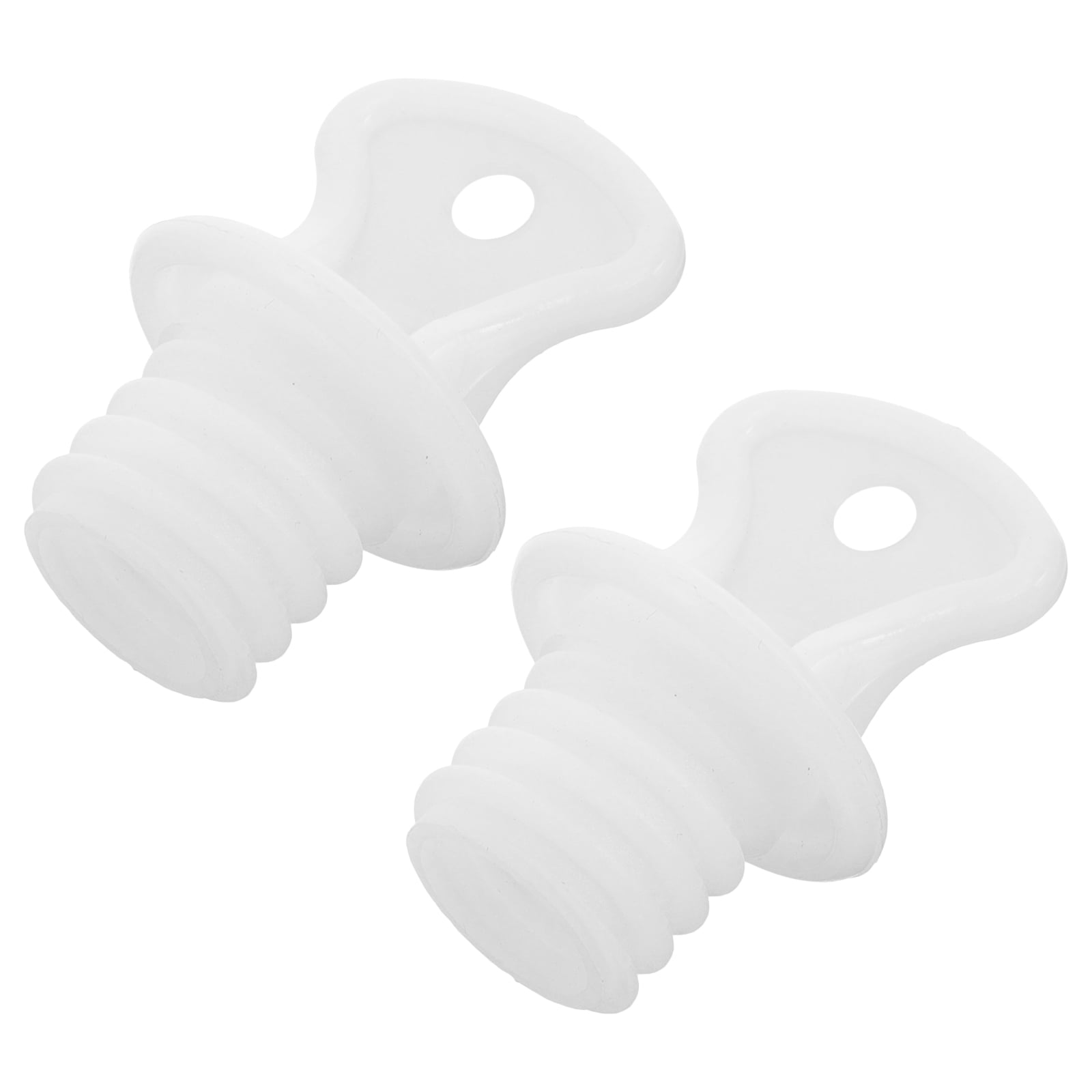 2 Pcs Hot Water Bottle Stopper Small Rubber Plugs Antileak Stoppers