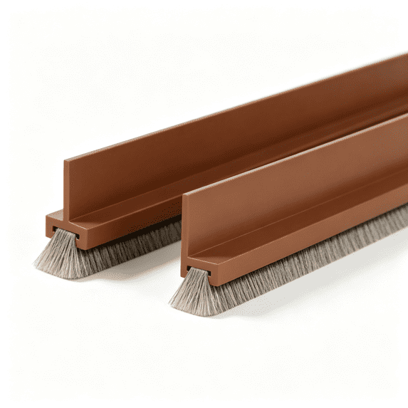 2 Pcs Household Door Sweep Gap Blocker Under‑Door Seal, Weather Stripping Draft Stopper, Reduce Draft And Noise For Interior And Exterior Daily‑Use Residential Doors