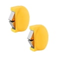 thumbnail image 1 of 2 Pcs Household Egg Shell Opener, Egg Shell Opener for Hard Boiled, Mini Portable Handheld Egg Cracker Tool, Multifunctional Kitchen Gadgets, 2.83x2.55 Inch, Yellow, 1 of 9