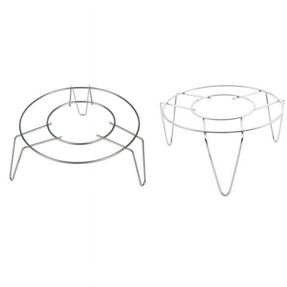 2 Pcs Household Stainless Steel Cooking Ware Steaming Rack Stand, A & B