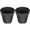 thumbnail image 1 of SHINYPASING Planting Flower Pot 2Pcs Plastic 6x6in For Indoor Plants, 1 of 8