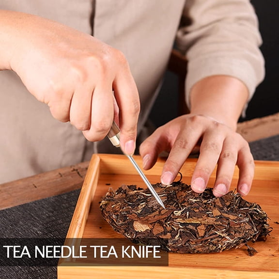 2 Pcs Ice Pick, Secure Wooden Caps and Non-slip Wooden Handles, with Ice/Chocolate Chipper, Ice Picks Stainless Steel For Breaking Ice, Easy Grip, For Kitchen, Bars, Camping, Restaurant