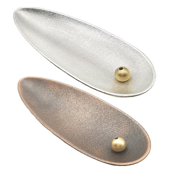 2 Pcs Incense Holder Cone for Sticks Bed Room Decor Japanese Burners Stand Oil Seat Alloy Copper