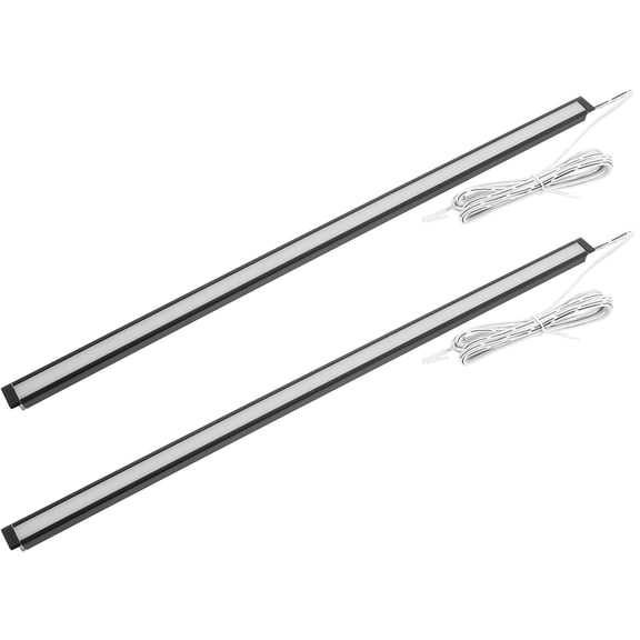 2 Pcs Inductive Charging Cabinet Light under LED Lights Lighting Kitchen Cabinets Wardrobe Lamp