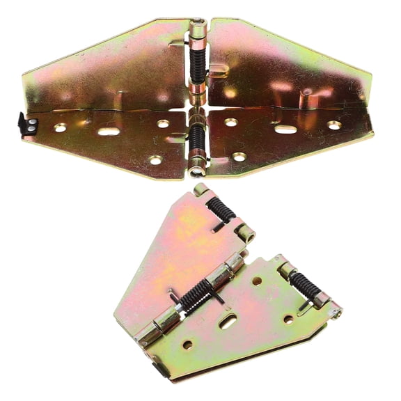 2 Pcs Inflatable Accessories Butterfly Hinge 13.00X10.00X0.80CM Golden
