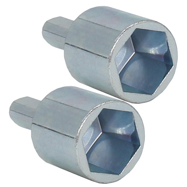 2 Pcs Jack Socket Leveling Drill Rv Accessories Handle Replacement Trailer Adapter Power Drills