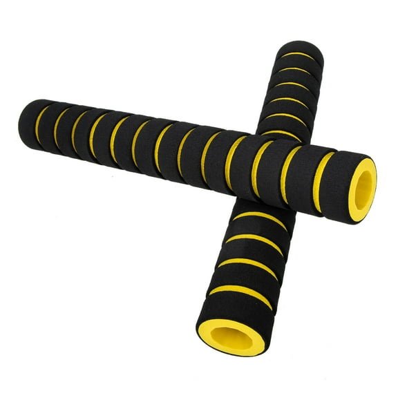 Yellow Sponge Kayak Paddle Grips Non-slip Handles for Protection 2 Pieces